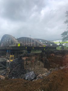 Bridge Construction From Afar